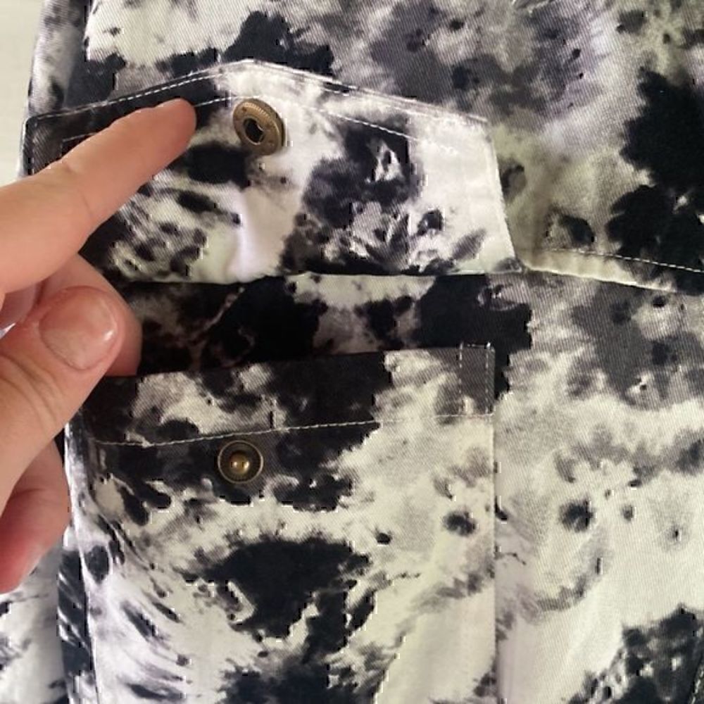 Mud pie cotton shirt jacket      C - Picture 3 of 8